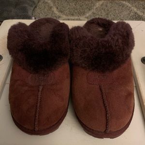 Ugg Coquette Merlot Slippers 8
